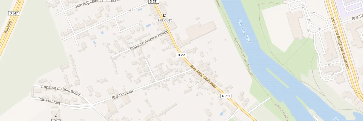 Plan du 72 Rue René Mabileau à Saumur