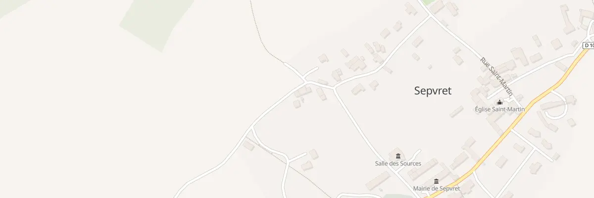 Plan du 3 Imp des Ouzines à Sepvret