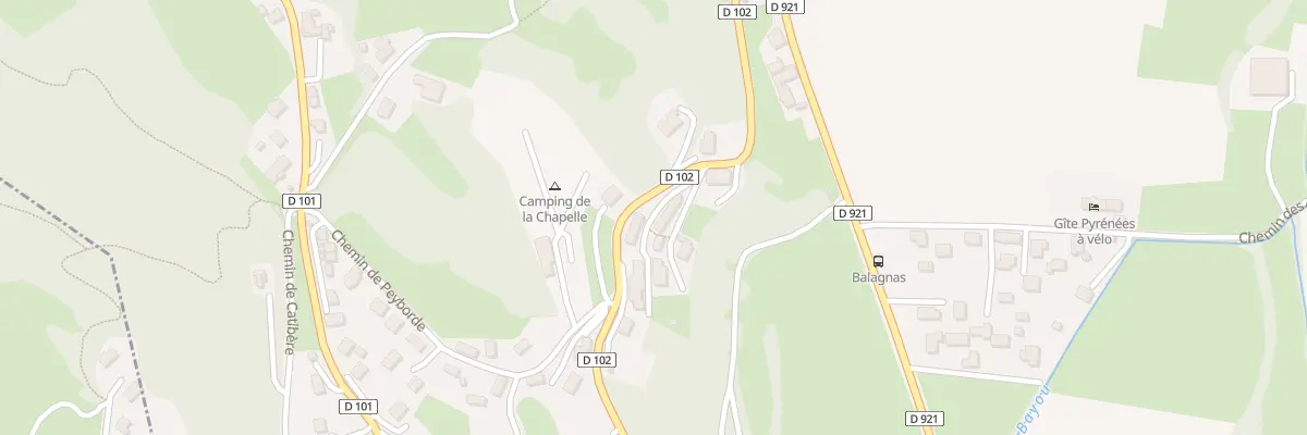 Plan du 4 Imp du Val de Lau à Lau-Balagnas