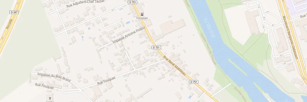 Plan du 70 Rue René Mabileau à Saumur
