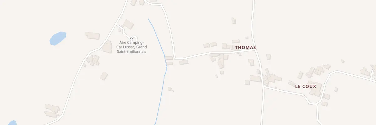 Plan du 11 Thomas à Lussac