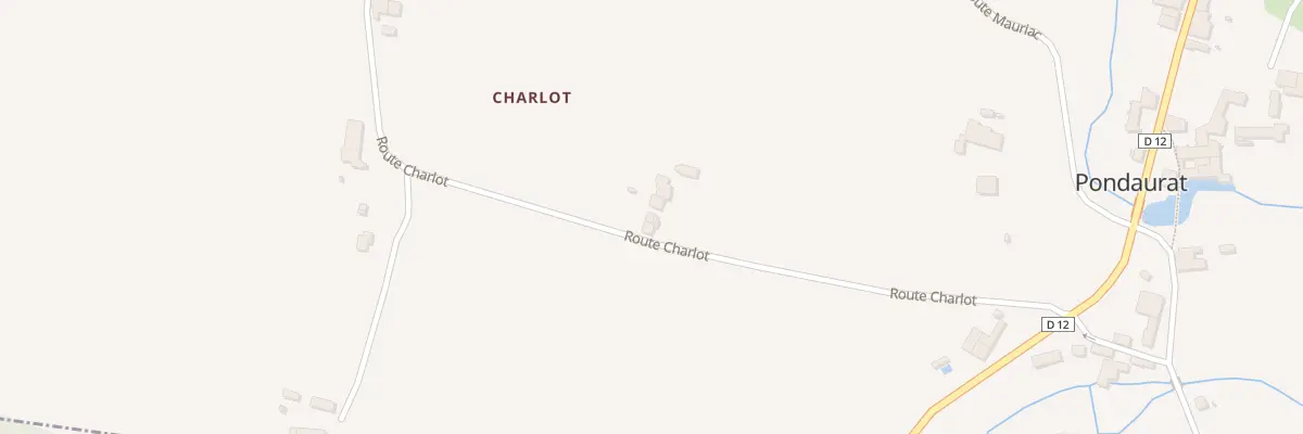 Plan du 47 Charlot à Pondaurat