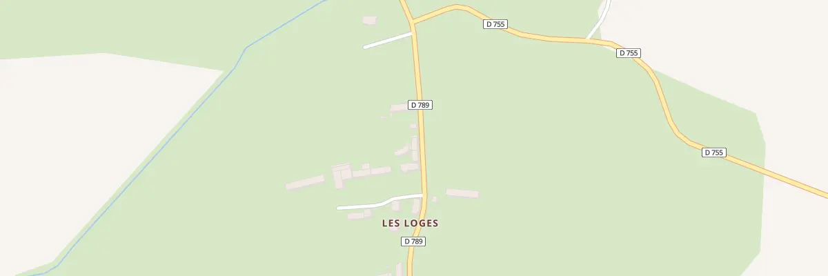 Plan du 321 Les Loges à Boucé