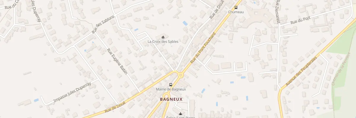 Plan du 94 Rue de Doué à Saumur