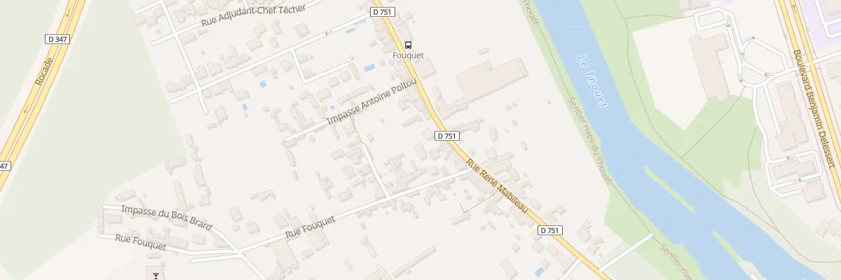 Plan du 68 Rue René Mabileau à Saumur