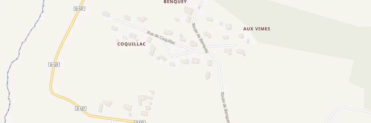 Plan du 15 Lot Coquillac à Mérignas