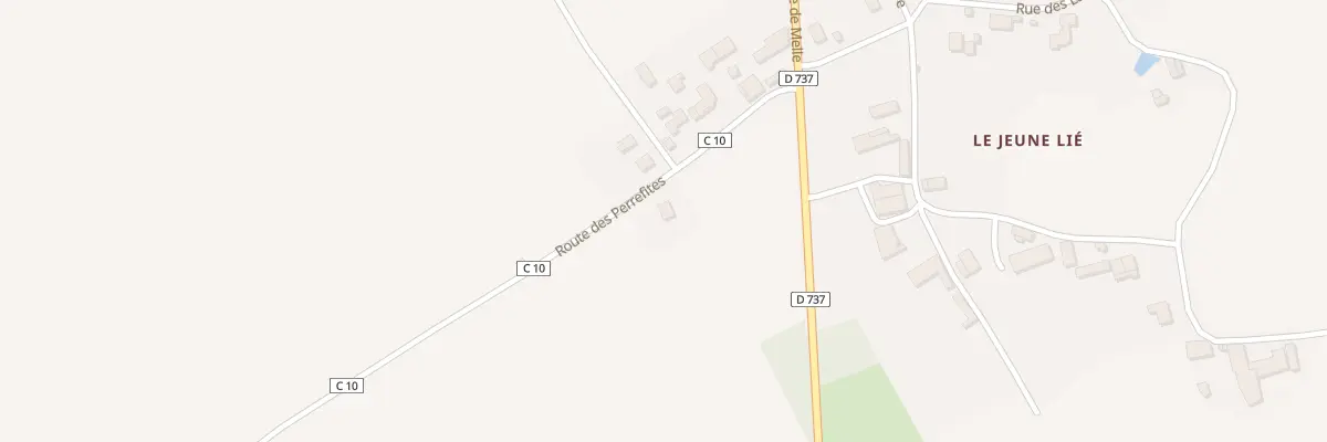 Plan du 5 Rte des Pierrefites à Fontivillié