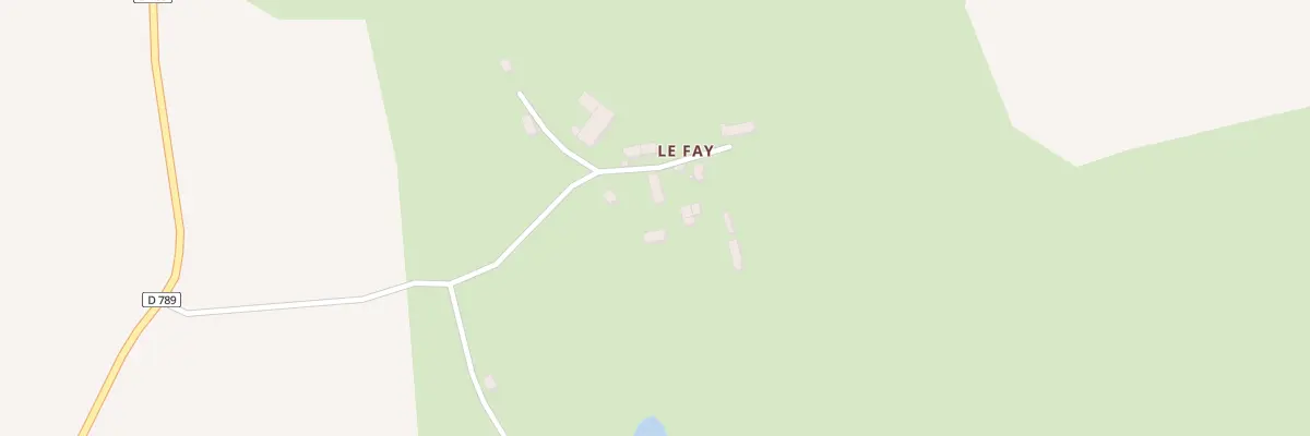 Plan du 132 Le Fay à Saint-Sauveur-de-Carrouges