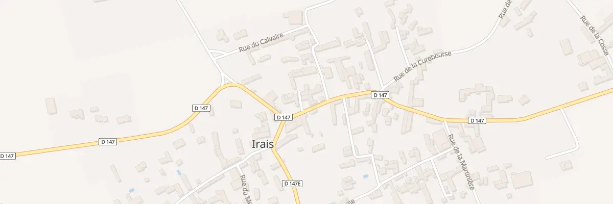 Plan du 1 Imp de la Rieterie à Irais