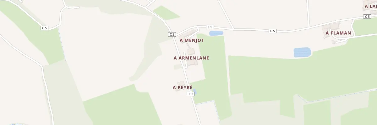 Plan du 5041 A Armenlane à Maumusson-Laguian