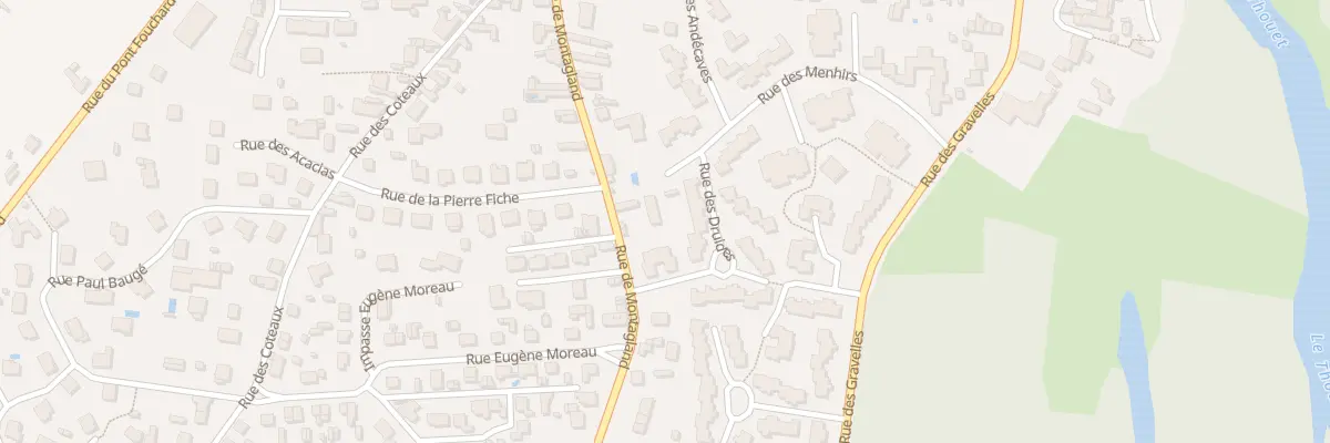 Plan du 29 Rue de Montagland à Saumur