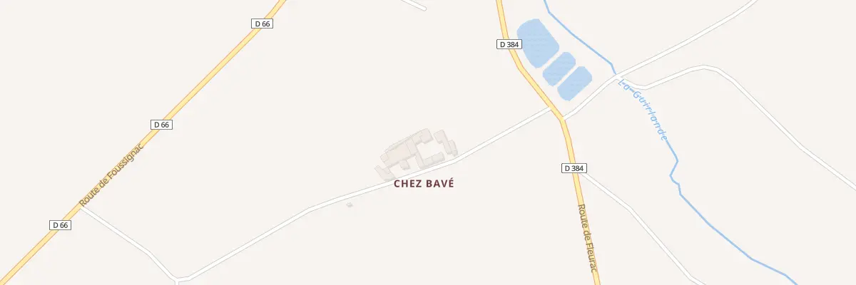 Plan du 136 Chez Bave à Vaux-Rouillac