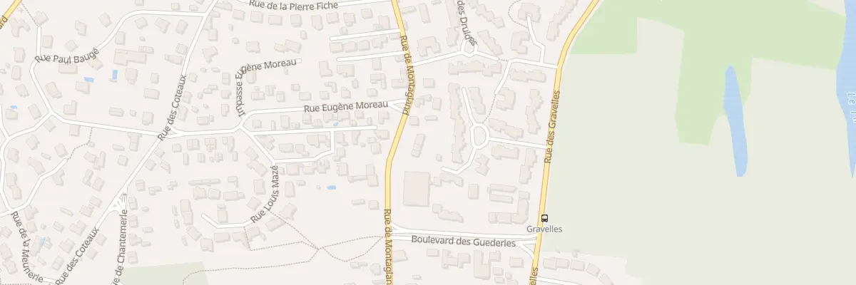 Plan du 45 Rue de Montagland à Saumur