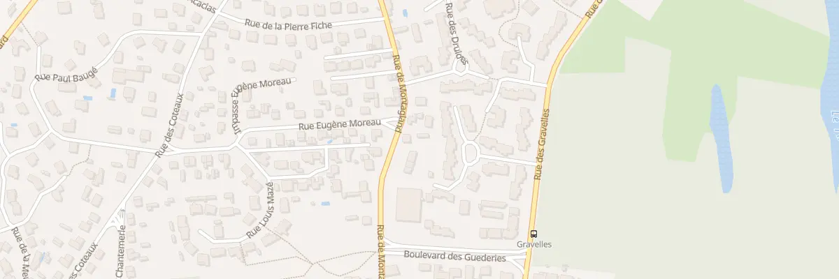 Plan du 43 Rue de Montagland à Saumur