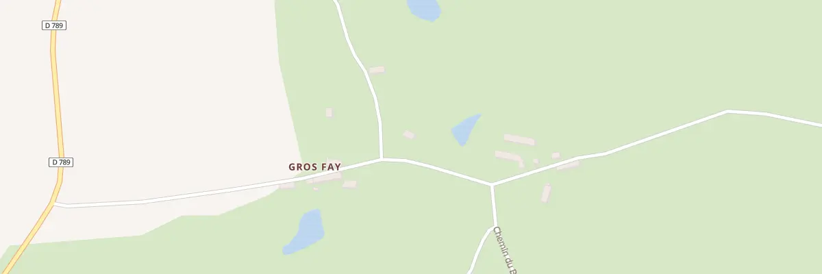 Plan du 3 Rte du Gros Fay à Saint-Sauveur-de-Carrouges