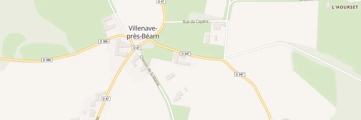 Plan du 5006 Le Carraou à Villenave-près-Béarn