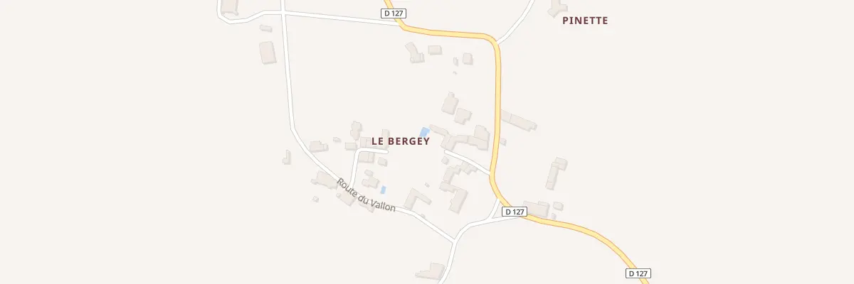 Plan du 16 Le Bergey à Mérignas