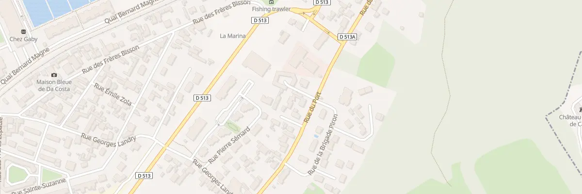 Plan du 51T Rue du Port à Dives-sur-Mer