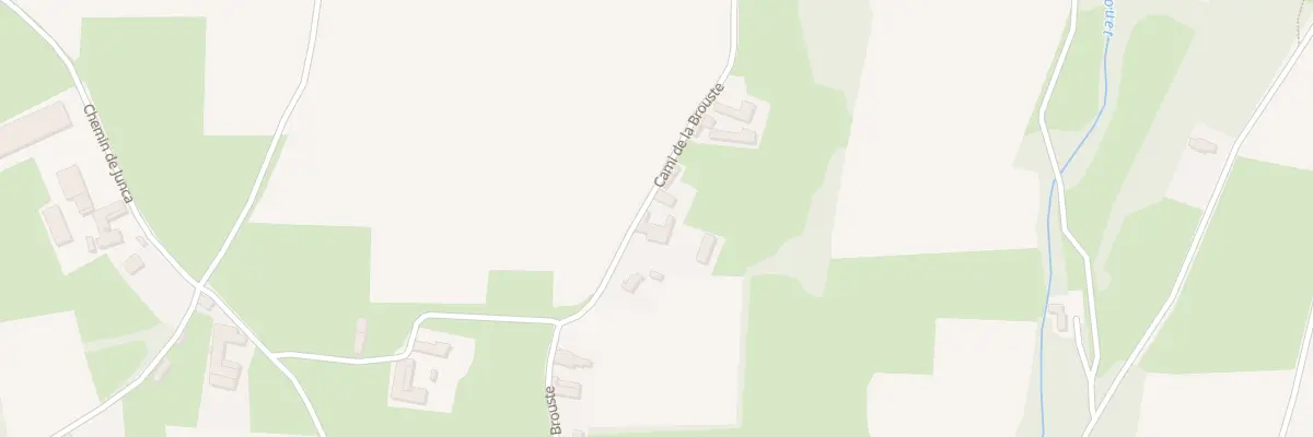 Plan du 14 Cami de la Brouste à Séron