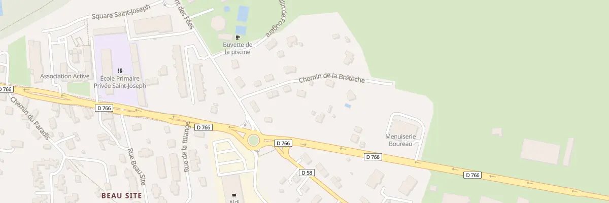 Plan du 5B Che de la Bretèche à Baugé-en-Anjou