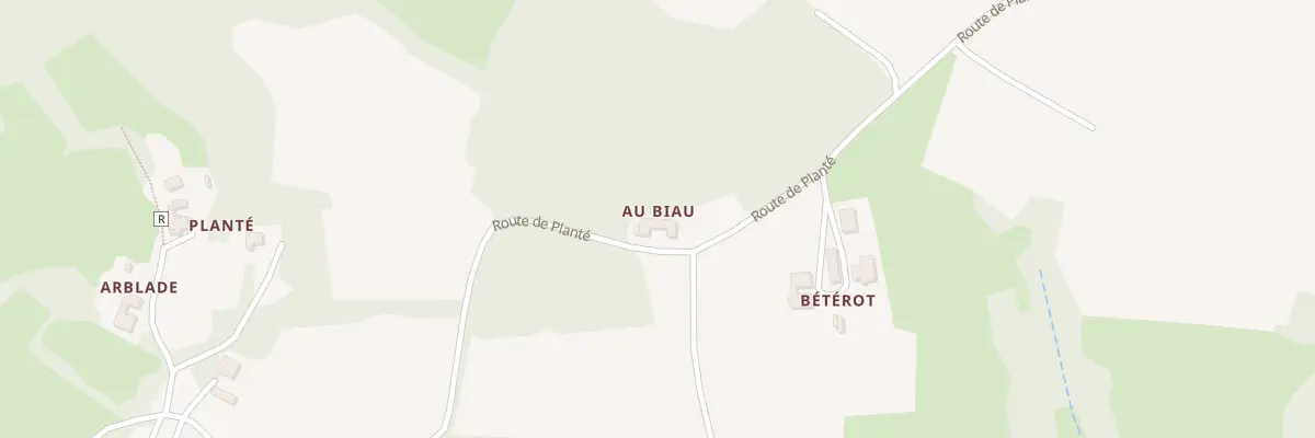 Plan du 570 Rte du Plante à Panjas