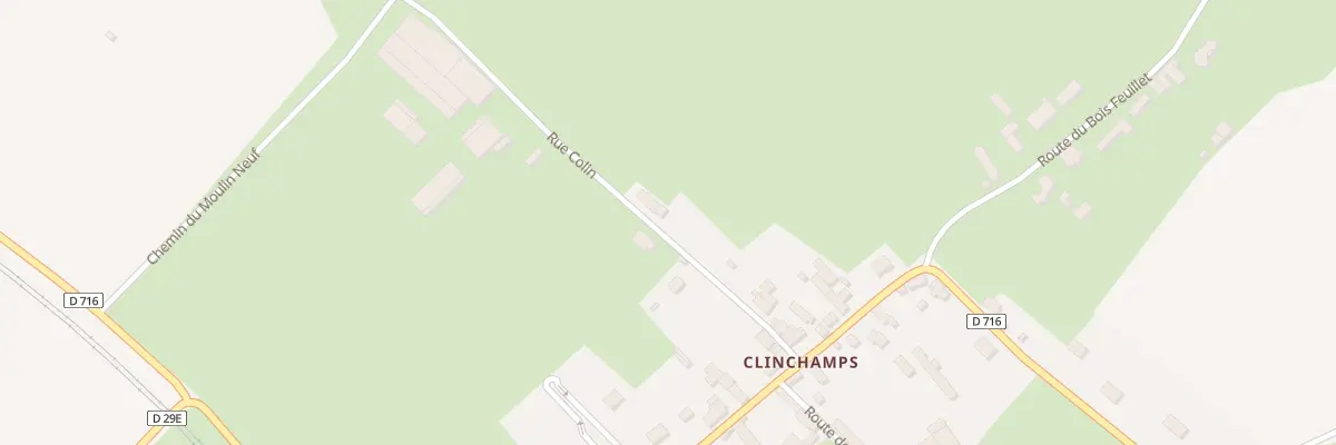 Plan du 15 Clinchamps à Montabard