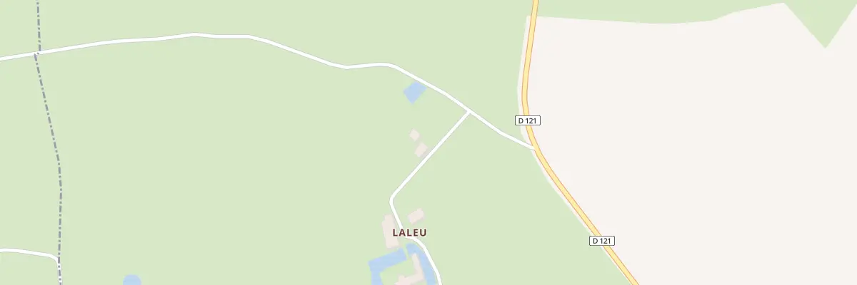 Plan du 2 Laleu à Oroux
