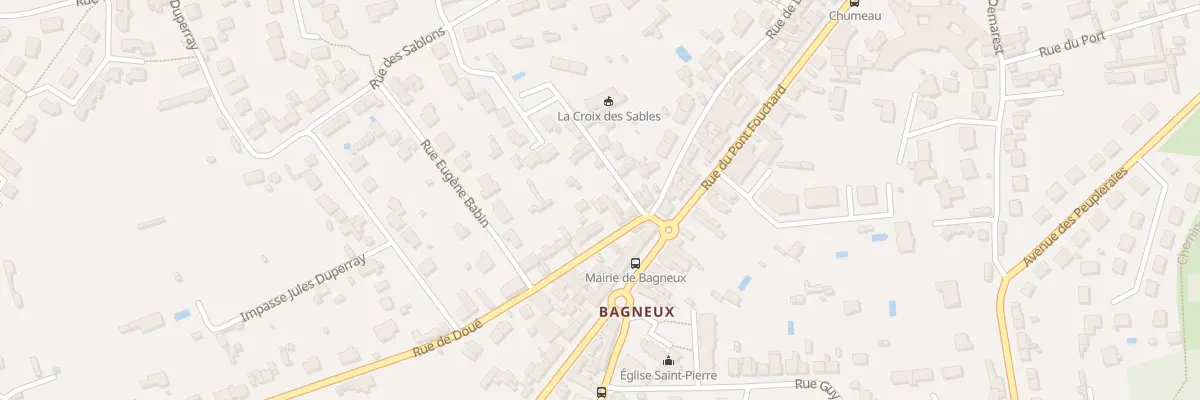 Plan du 106 Rue de Doué à Saumur