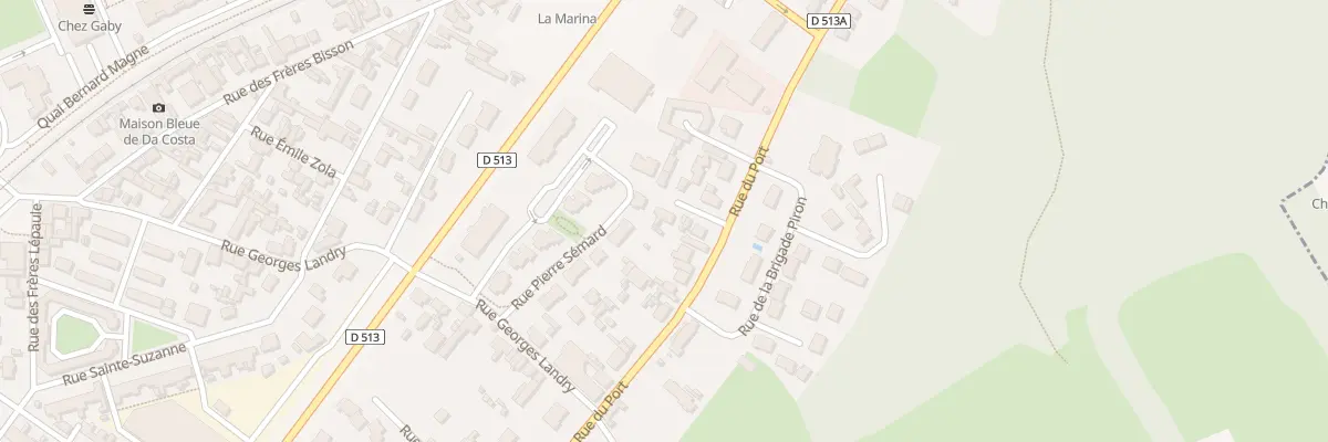 Plan du 51 Rue du Port à Dives-sur-Mer