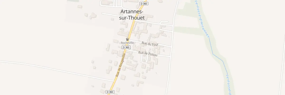 Plan du 51 Rue de Poitou à Artannes-sur-Thouet