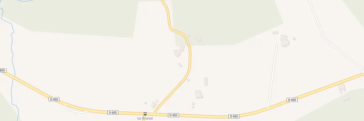Plan du 1 Le Branat à Marions