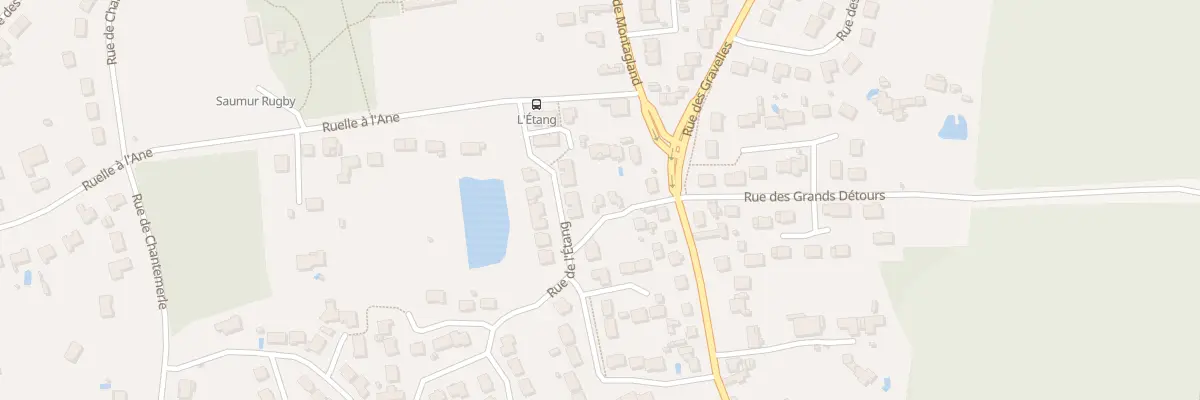 Plan du 90B Rue de Montagland à Saumur
