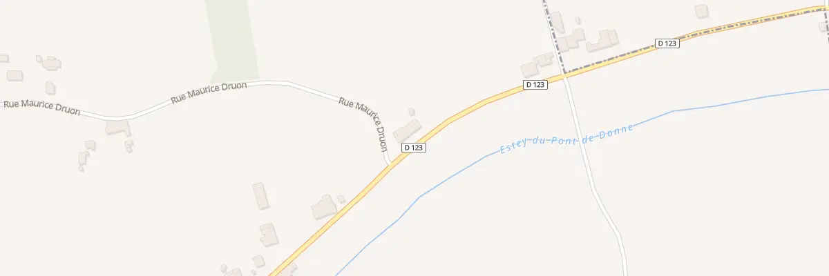 Plan du 98 Pont de la Donne-Nord à Sainte-Terre