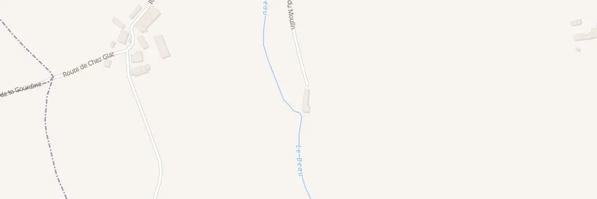 Plan du 1 Che du Moulin à Challignac