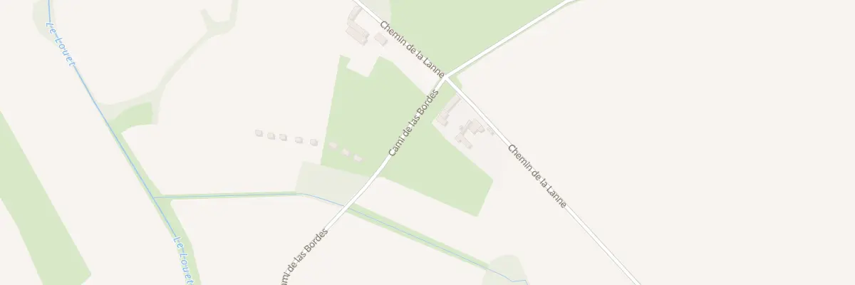 Plan du 14 Cami de la Lane à Gardères