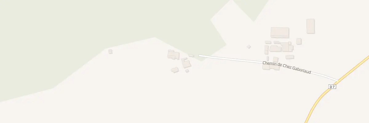 Plan du 5048 Chez Gaboriaud à Saint-Vallier
