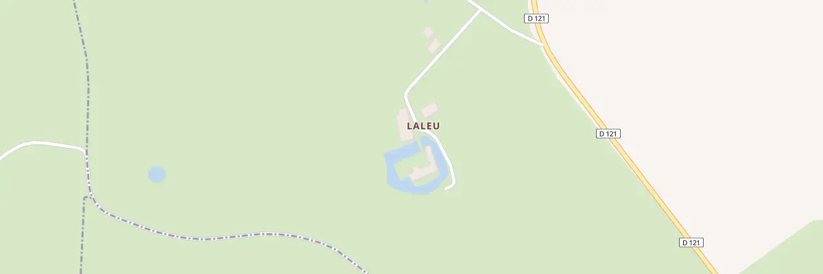Plan du 1 Laleu à Oroux
