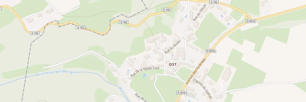 Plan du 5 Rue du Buala à Ayzac-Ost