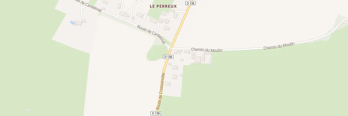 Plan du 5073 Le Perreux à Cléville