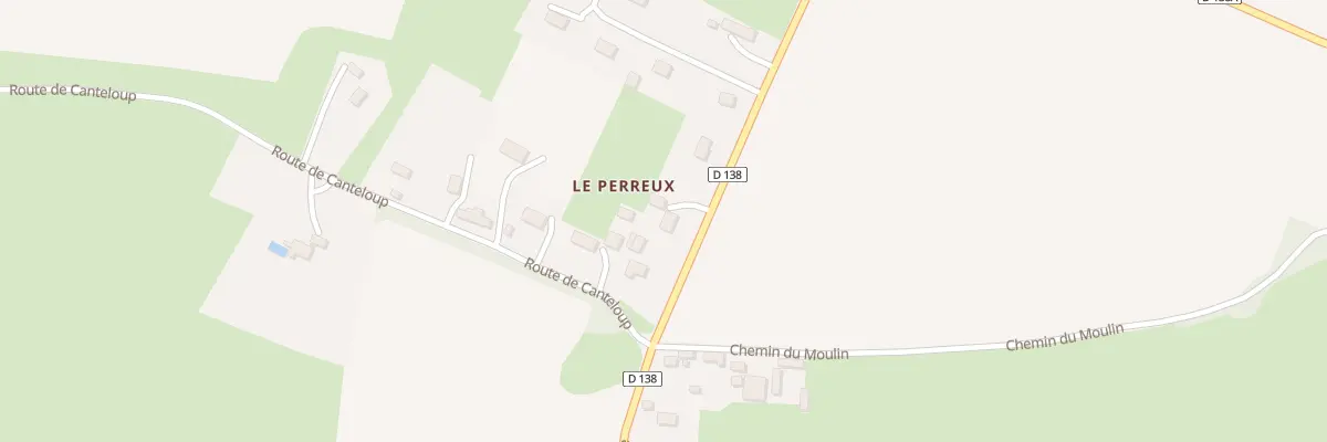 Plan du 5103 Le Perreux à Cléville