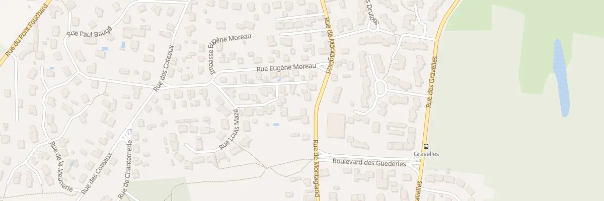 Plan du 40 Rue de Montagland à Saumur
