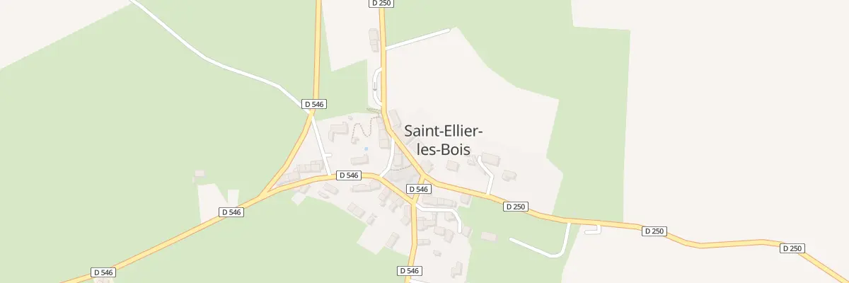 Plan du 6 Ple de l’Eglise à Saint-Ellier-les-Bois