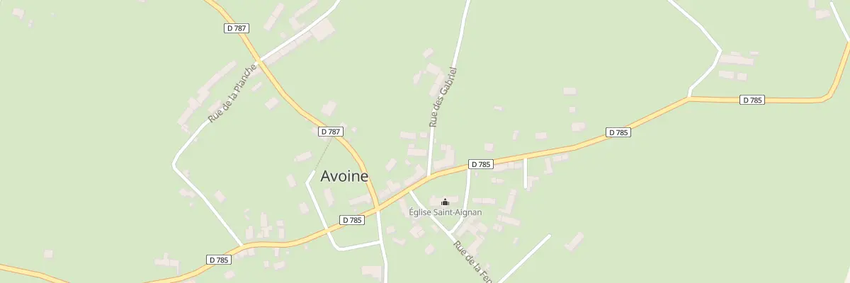 Plan du 39 Rue des Gabriel à Avoine