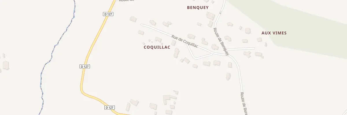 Plan du 12 Lot Coquillac à Mérignas