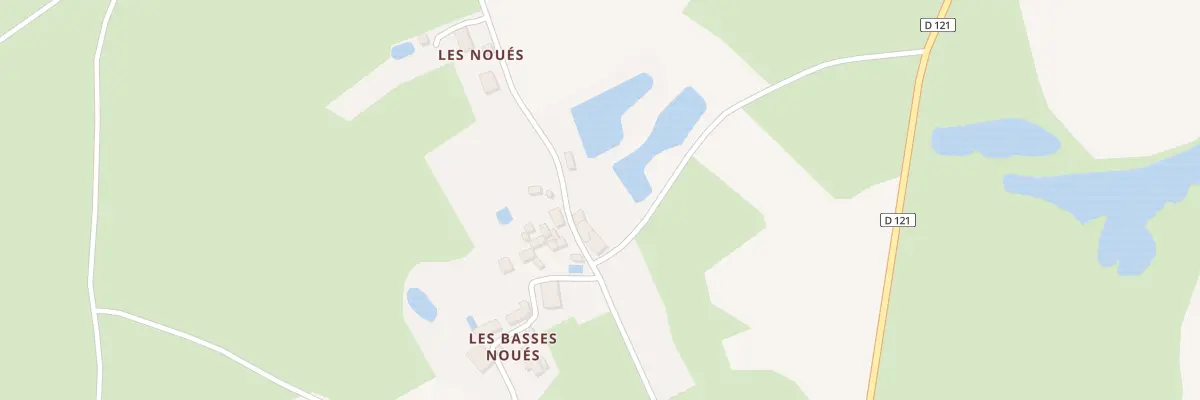 Plan du 3 Les Basses Noues à Oroux