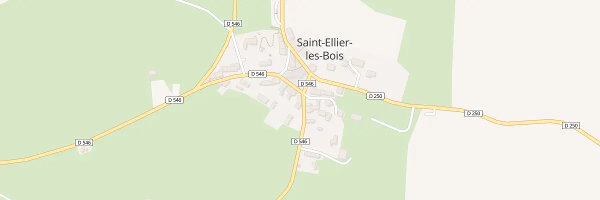 Plan du 2 Rue Lavoir à Saint-Ellier-les-Bois
