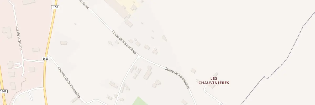 Plan du 389 Rte de la Varenciere à Longué-Jumelles