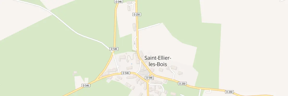 Plan du 2 Rue de la Chapelle à Saint-Ellier-les-Bois
