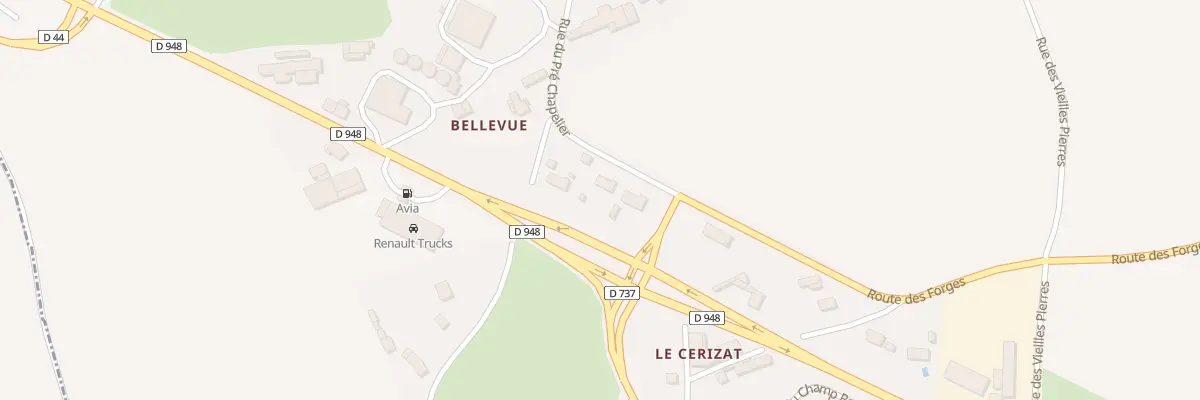 Plan du 18 Rue du Pré Chapelier à Fontivillié
