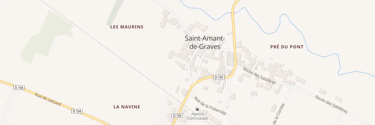 Plan du 3 Rue des Belles Pierres à Graves-Saint-Amant
